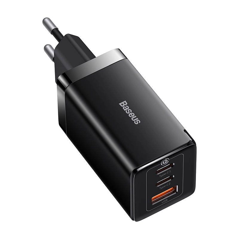 Baseus GaN5 Pro Fast Charger 2C+U 65W EU - Black